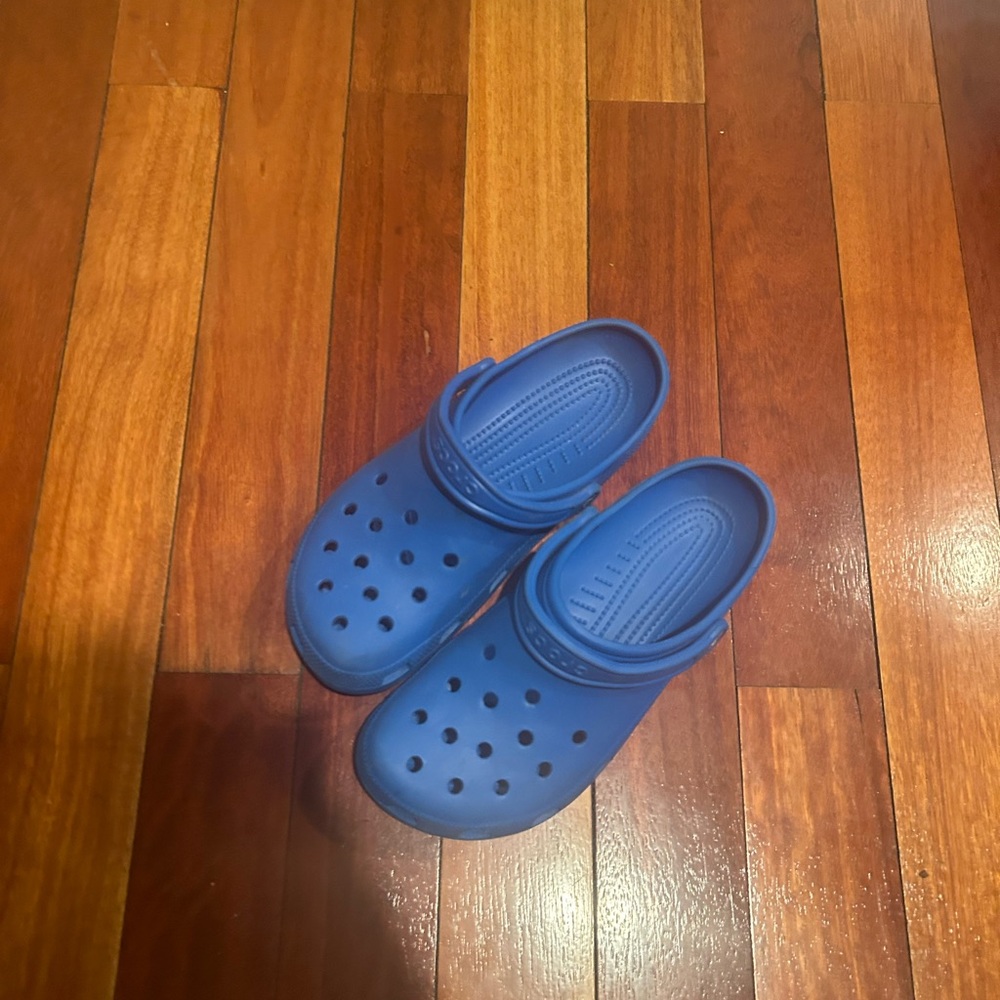 Blue Crocs